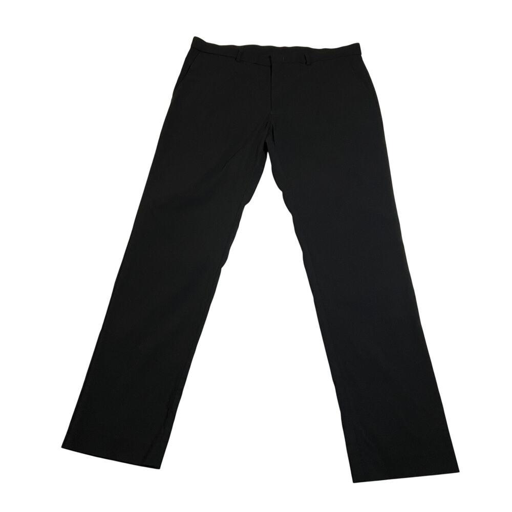 Tommy Hilfiger Men's Straight Trouser Pants Size 36x32 Minimalist Office Preppy
